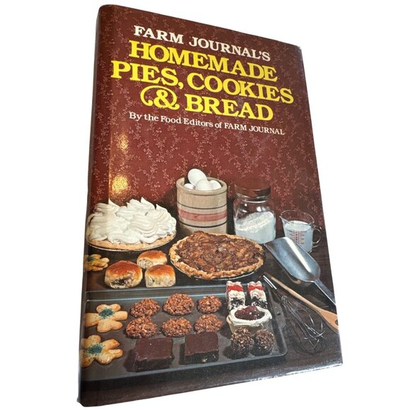 Farm Journals Homemade Pies Cookies & Bread Cookbook Hardcover Vintage - Picture 1 of 8
